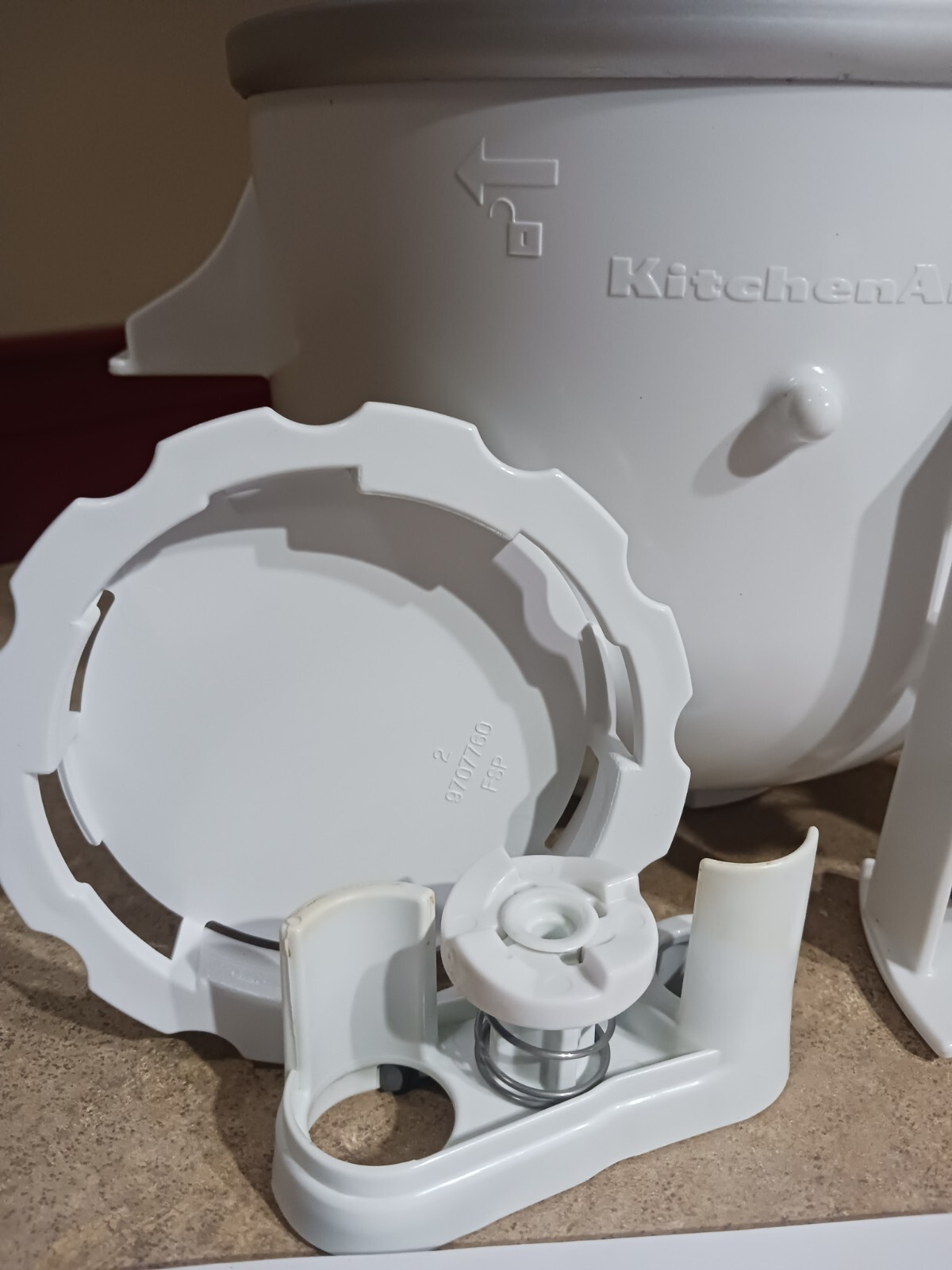 KitchenAid Ice Cream Maker Stand Mixer Attachment Accessory (mixer NOT INCLUDED)