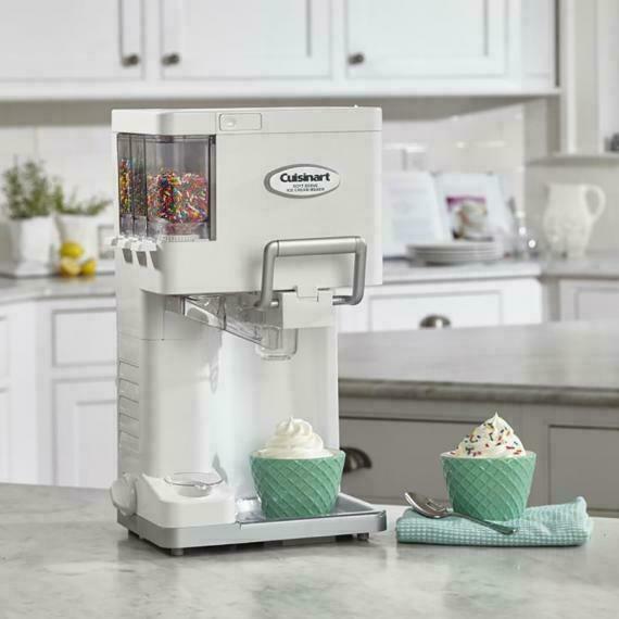 Cuisinart ICE-45 Mix It In Soft Serve 1.5 Quart Ice Cream Maker (New in Box)
