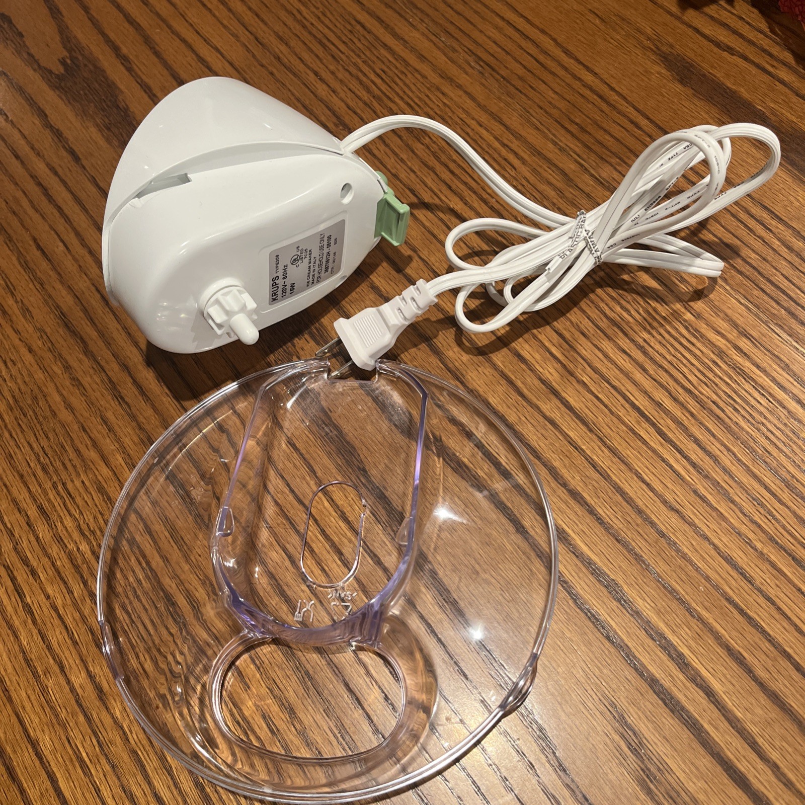 KRUPS La Glaciere Ice Cream Maker 358 Motor and Lid Replacement Tested and Works