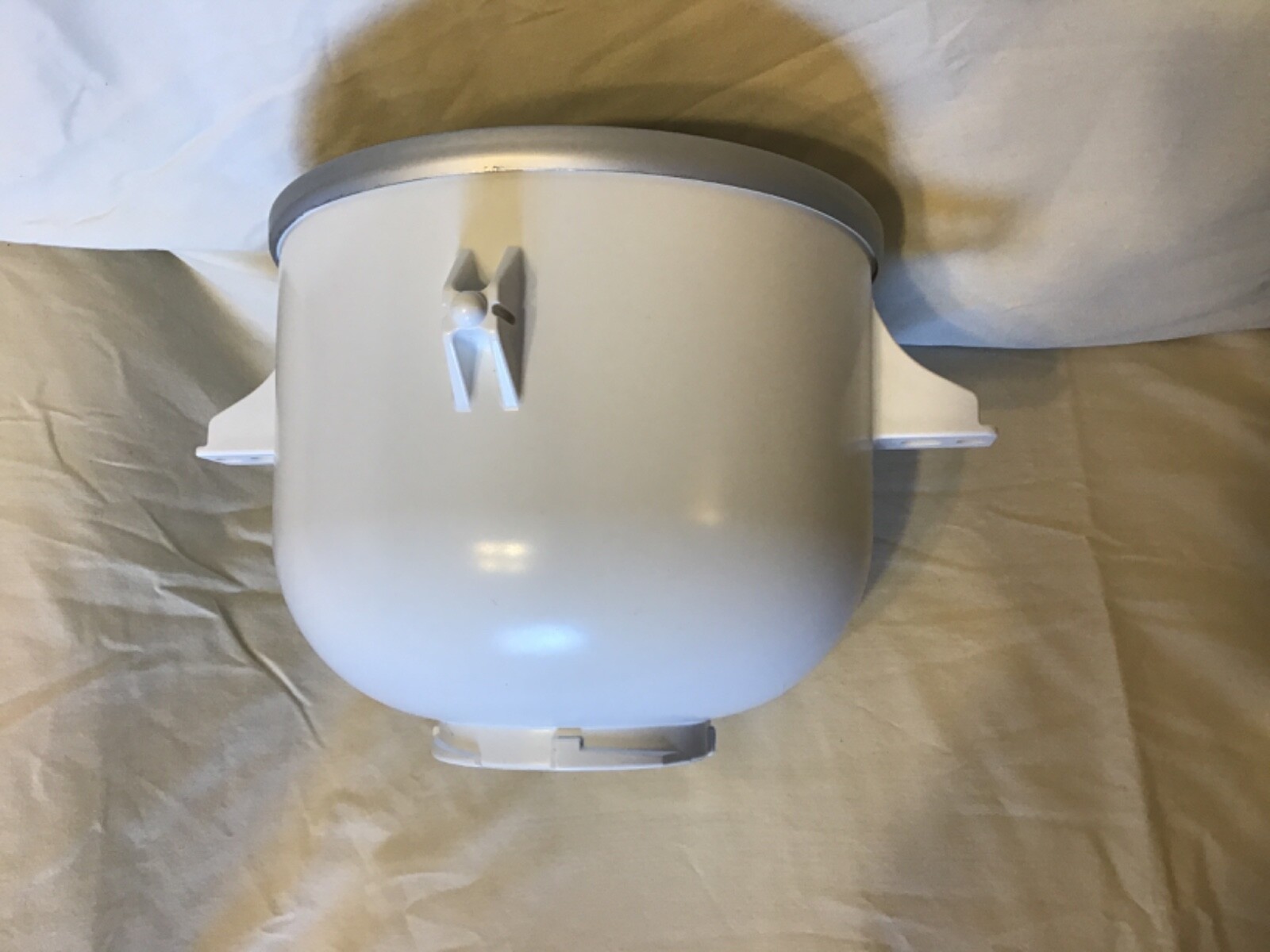 KitchenAid Ice Cream Mixer Bowl Yogurt Maker Attachment KICA0WH Stand 2 Quart