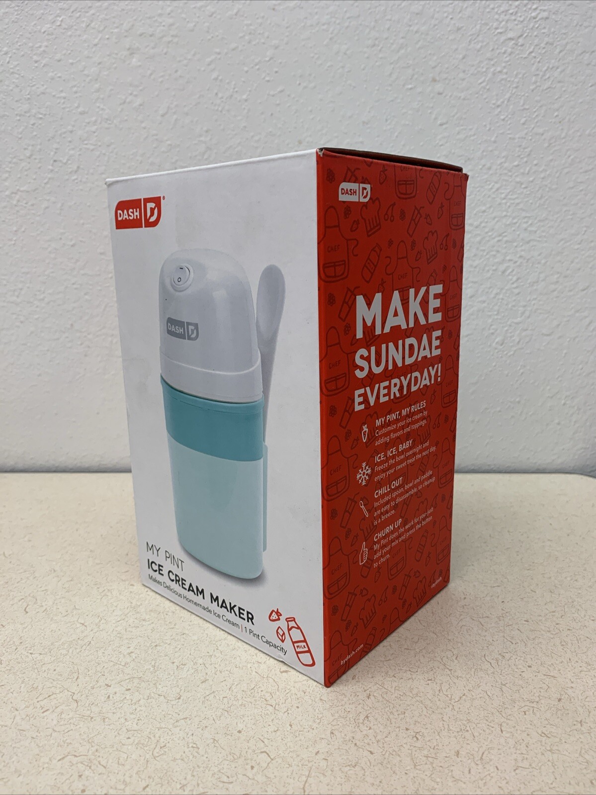 My Pint Ice Cream Frozen Yogurt Sorbet Maker Homemade NEW FACTORY SEALED