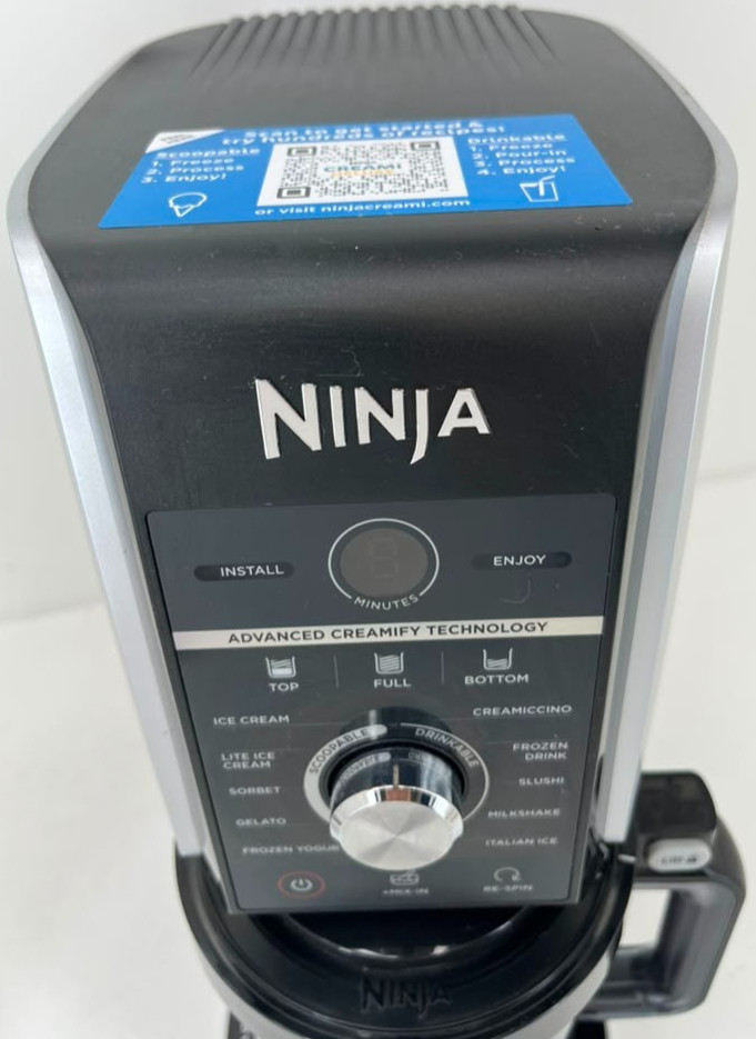 Ninja CREAMi Deluxe 11-in-1 XL Ice Cream Maker w/ Two 24-Oz. Pints – NC501