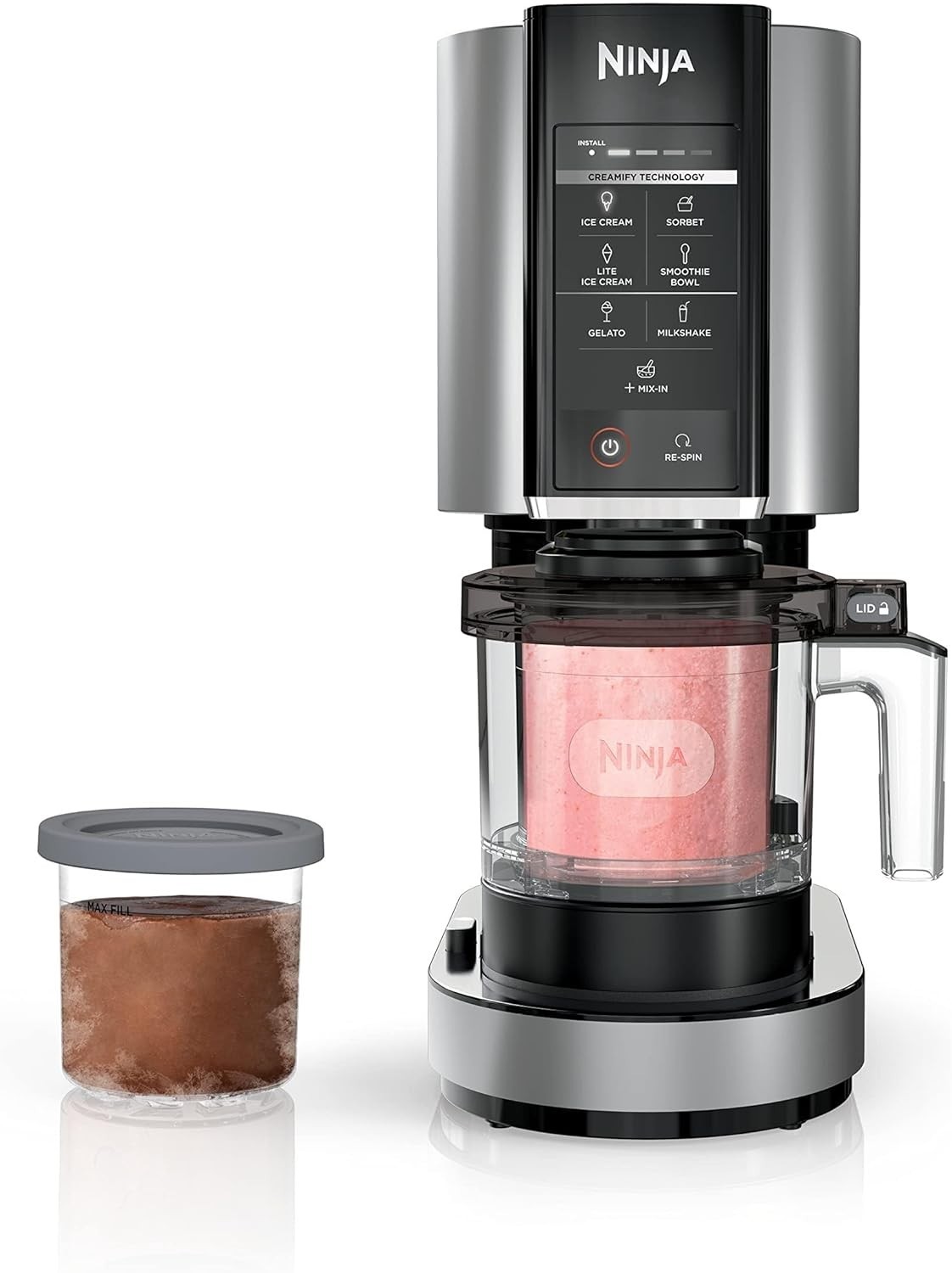 Ninja CREAMi Breeze 7-in-1 Ice Cream & Frozen Treat Maker For Gelato NC201 *NEW*