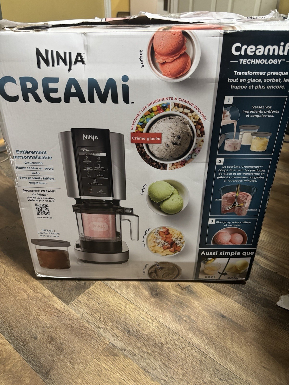 Ninja Creami NC300 Series Ice Cream Maker Machine Base New