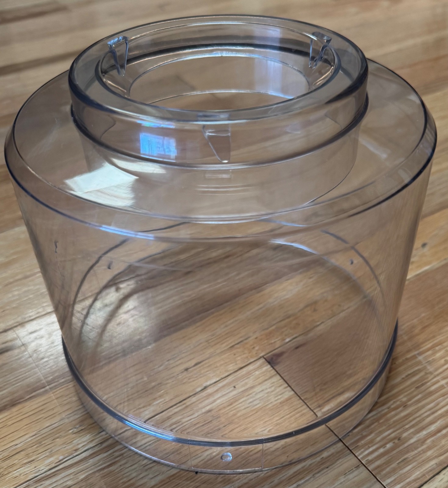 Cuisinart Frozen Yogurt Ice Cream Model ICE-21 Dome Easy-Lock Lid Clear Plastic