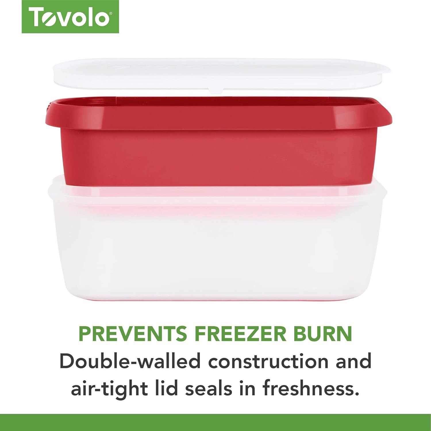Tovolo Glide-A-Scoop 1.5 Qt Ice Cream Container Tub BPA Free Freezer Safe