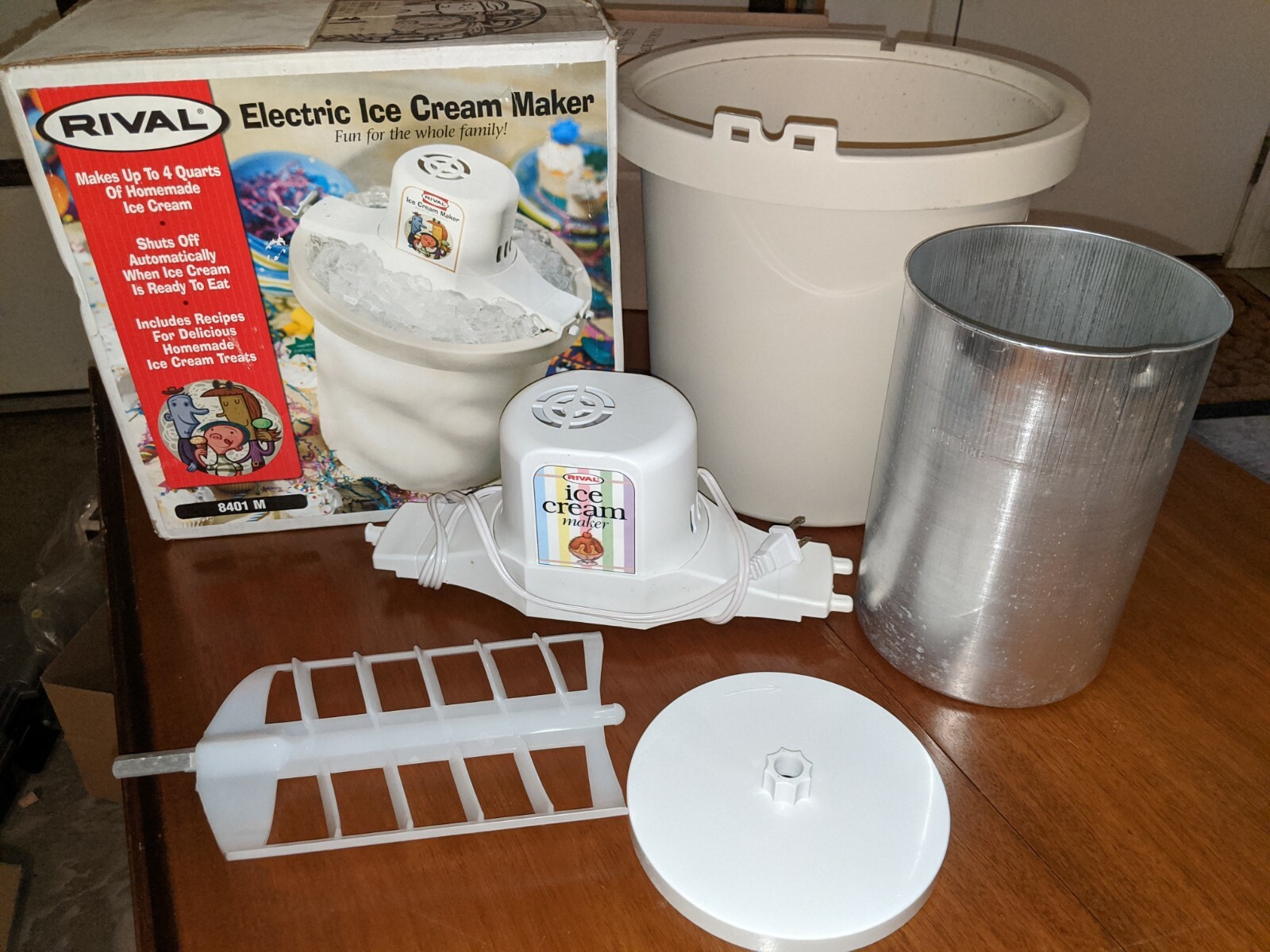 Electric Ice Cream Maker RIVAL 8401 M