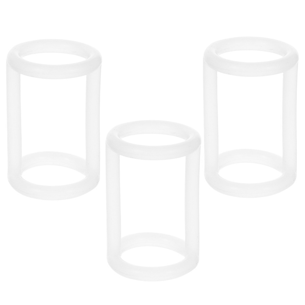 3 Pcs Silicone Seal Gasket Replacement Seals Ice Cream Machine Accessories Part