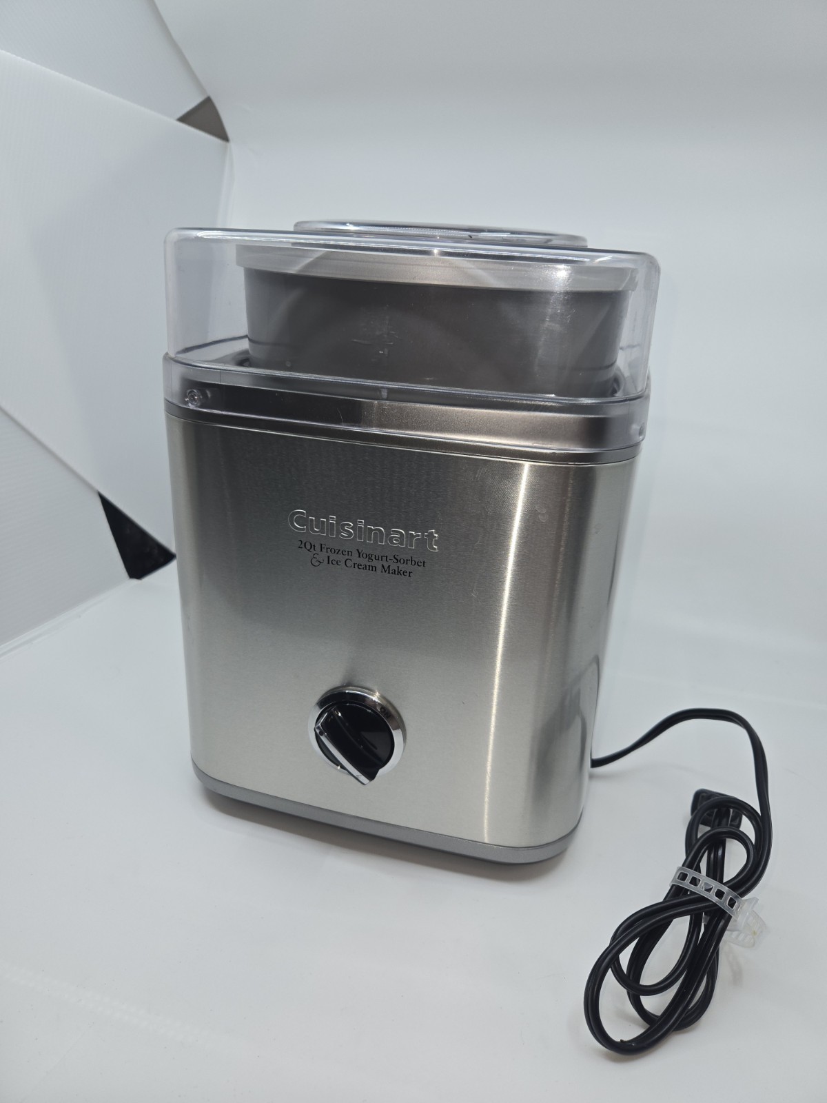 Cuisinart Ice Cream/Yogurt Maker Pure Indulgence 2 Quart Frozen Yogurt/Sorbet