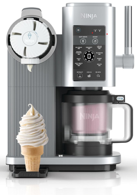 Ninja CREAMi Scoop & Swirl NC701EU Ice Cream Maker