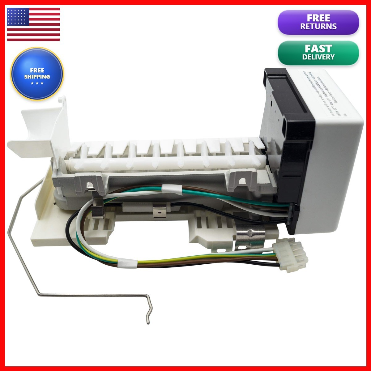 Supplying Demand W10884390 Ice Maker Assembly Replaces W10793298 W10377152