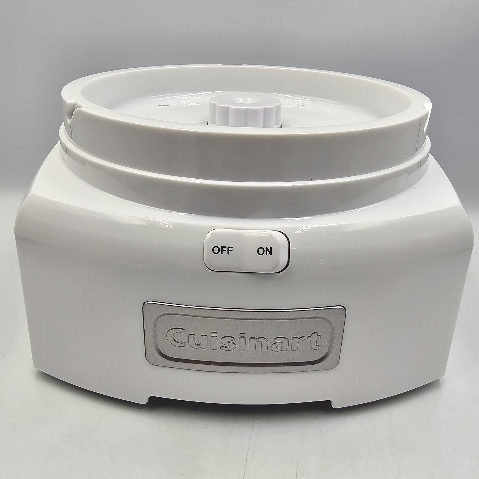 Cuisinart Ice Cream Ice-21 Frozen Yogurt Sorbet Maker Motor Base White