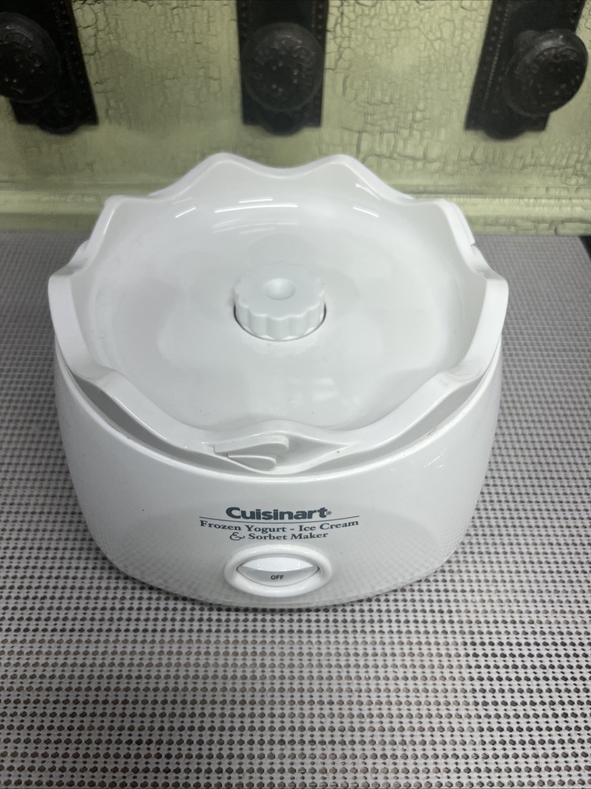 cuisinart frozen yogurt ice cream maker ice-20 replacement base motor