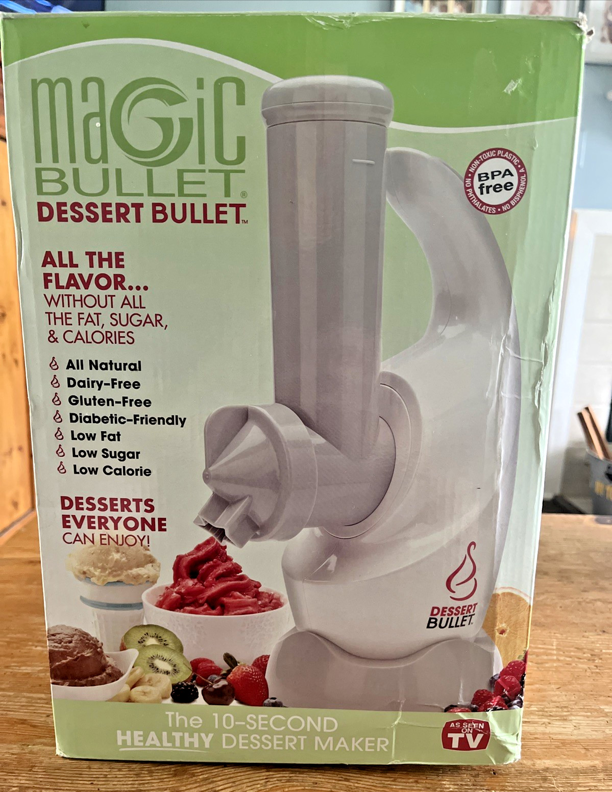 Magic Bullet Dessert Bullet Blender 10 Second Healthy Dessert Maker DB-0101