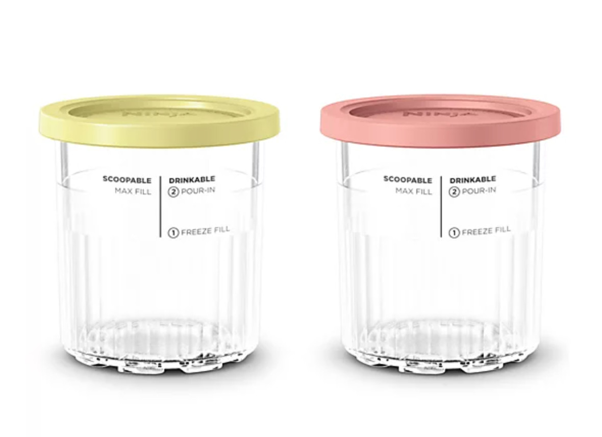 NINJA CREAMI DELUXE PINTS & LIDS 2-PACK