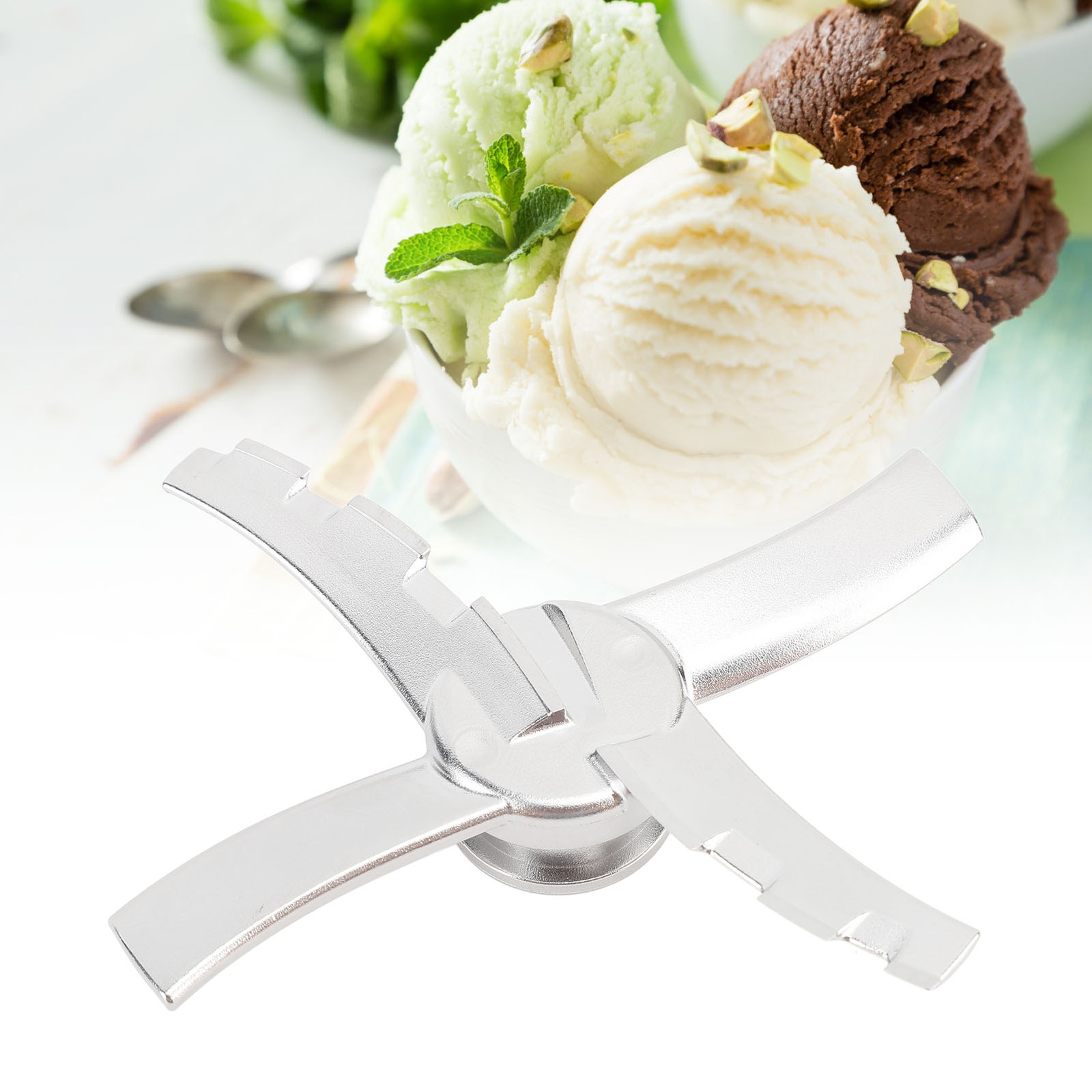1 Replacement Paddle Blade For Smooth Ice Cream Making – NC101 NC301 Stainless