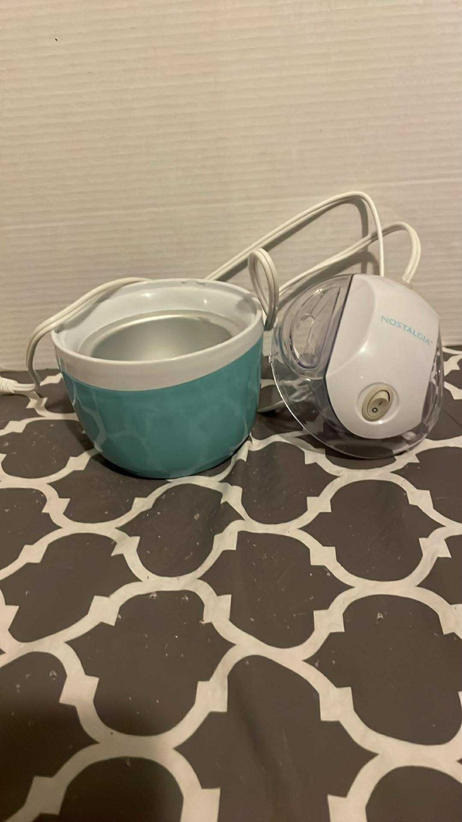 Nostalgia Electric Ice Cream Maker – Old Fashioned Soft Serve Ice Cream Machine