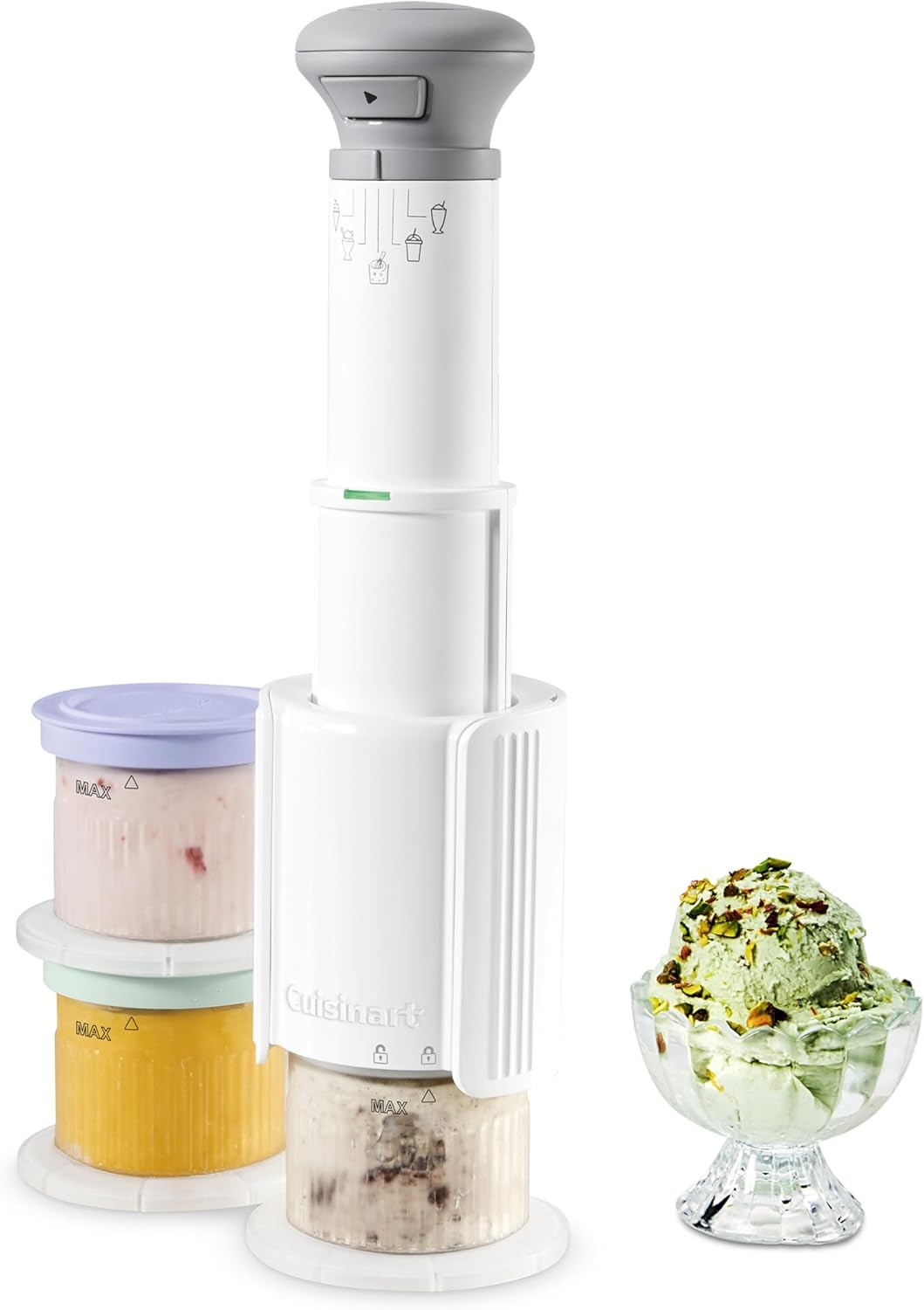 Ice Cream Maker – FastFreeze 5-in-1 Ice Cream, Milkshakes, Slushies, Sorbets