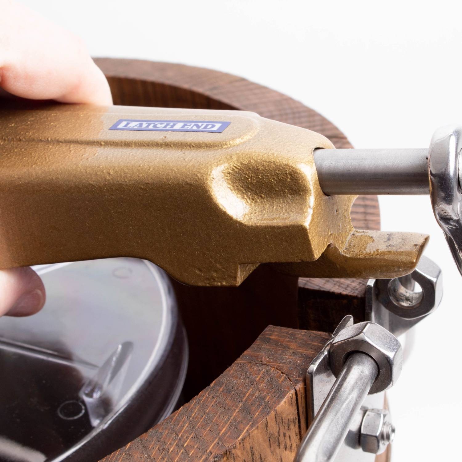 Lehman’s Manual Ice Cream Maker – Make Your Own Homemade, Hand Crank Steel/Oak