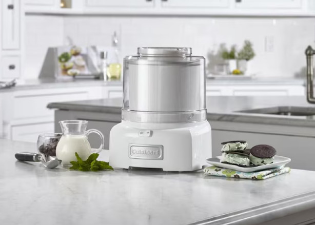 Cuisinart Ice Cream Maker, 1.5 Quart Double Insulated, Sorbet and Frozen Yogurt