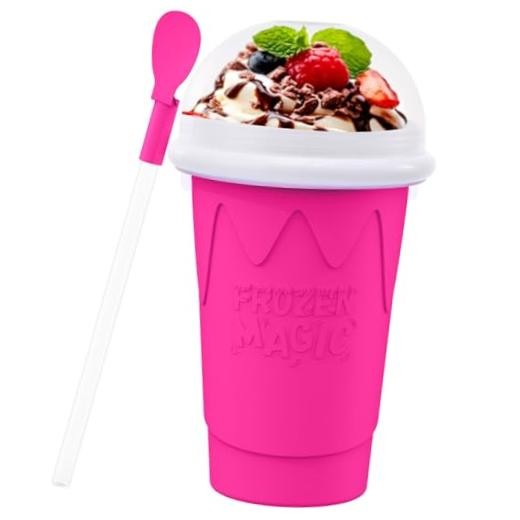 500ML Slushie Maker Cup- DIY Magic Slushy Maker Squeeze Cups, Portable