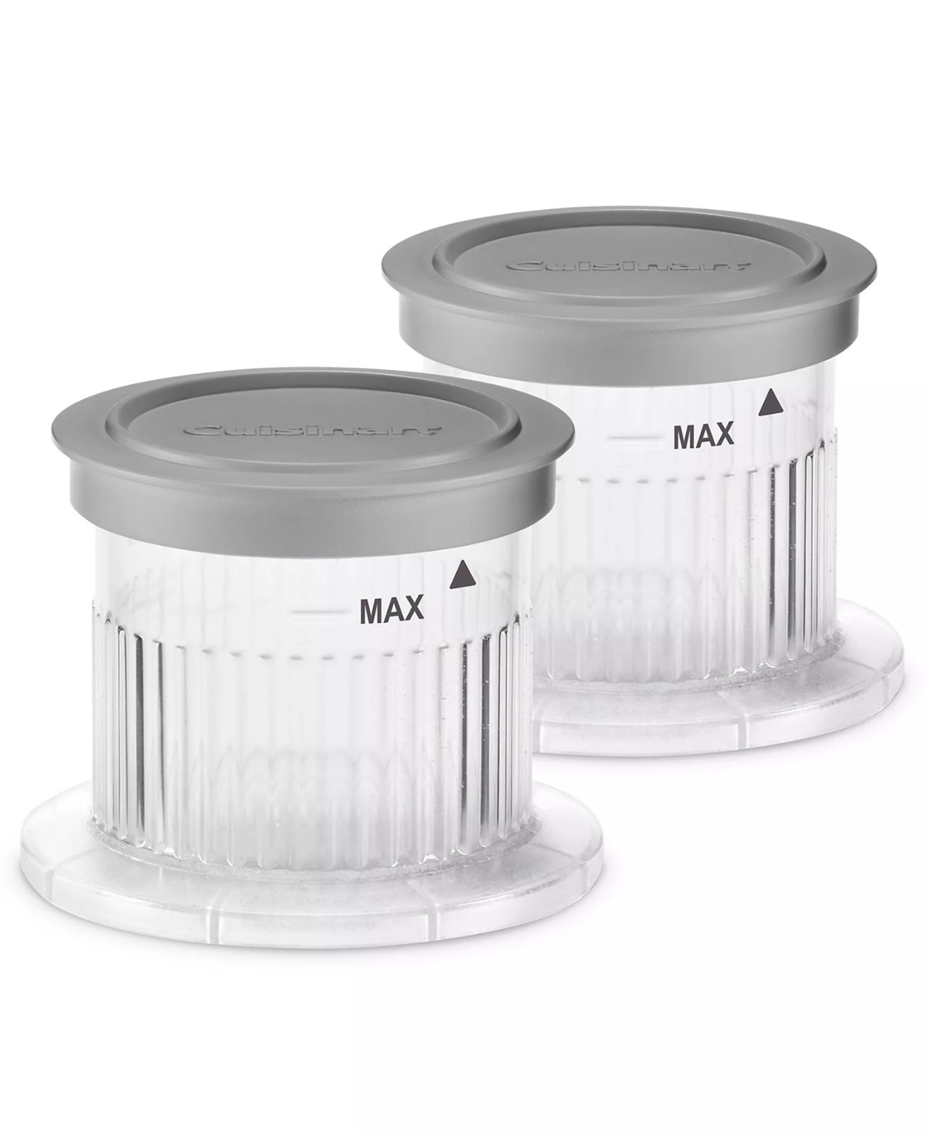 20$ Cuisinart Fast Freeze Set of 2 Half Pint Dessert Cups ICE-FD10EC2