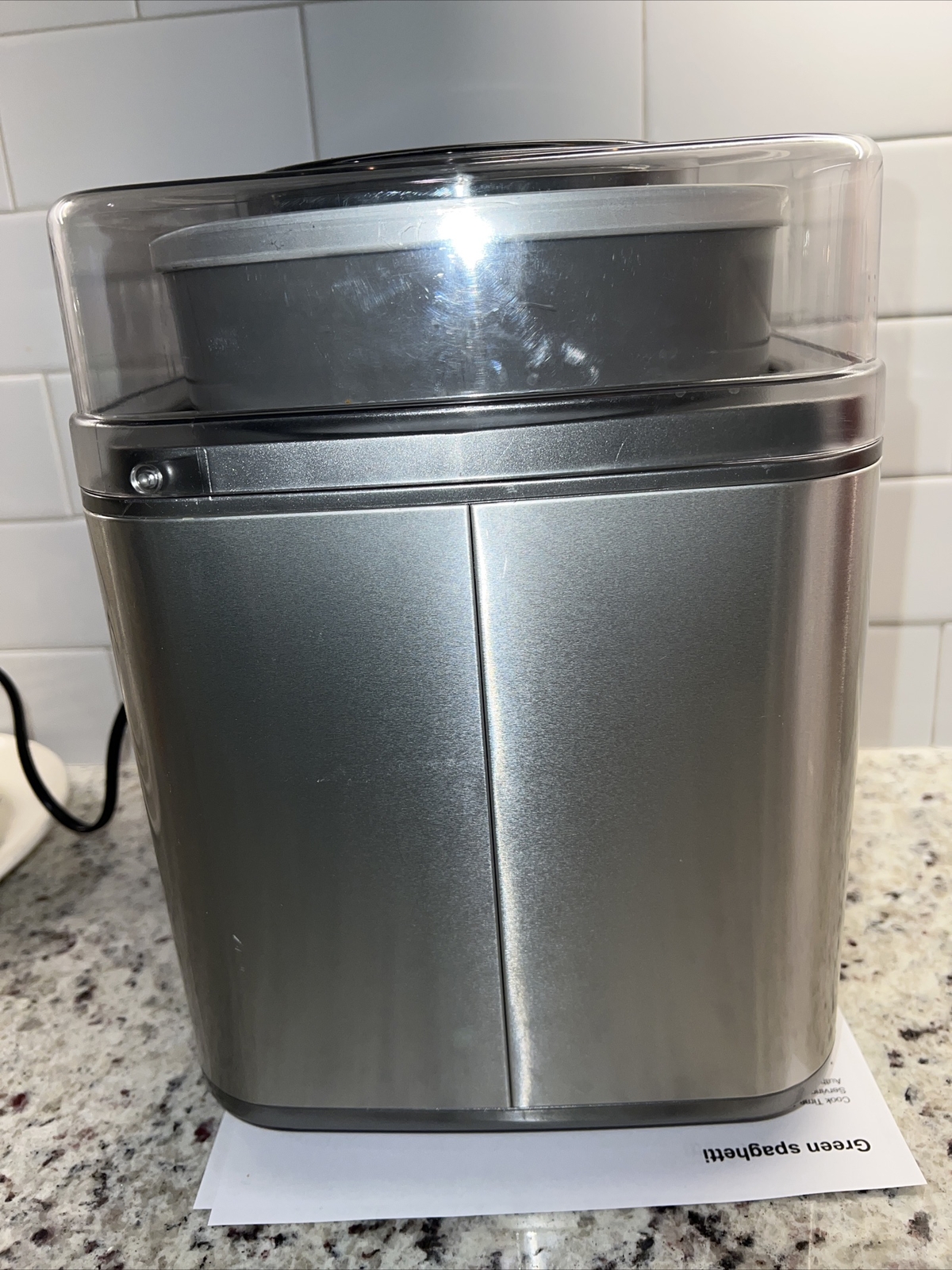 Cuisinart Pure Indulgence 2 qt Frozen Yogurt Sorbet Ice Cream Maker ICE-30BC