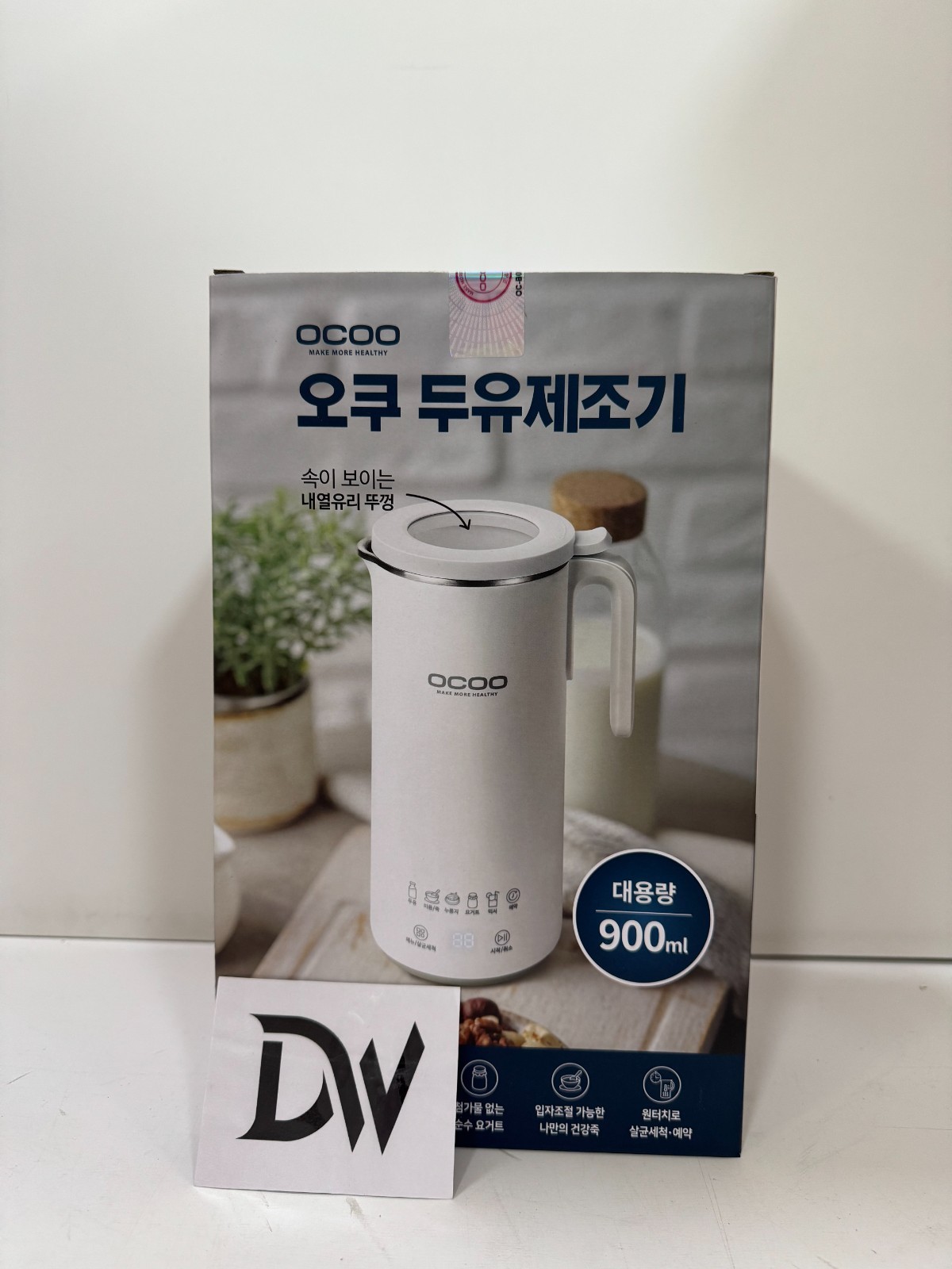 OCOO low noise 900 ml soy milk maker Nurungji yogurt OCC-BM900SV AC200V 60Hz