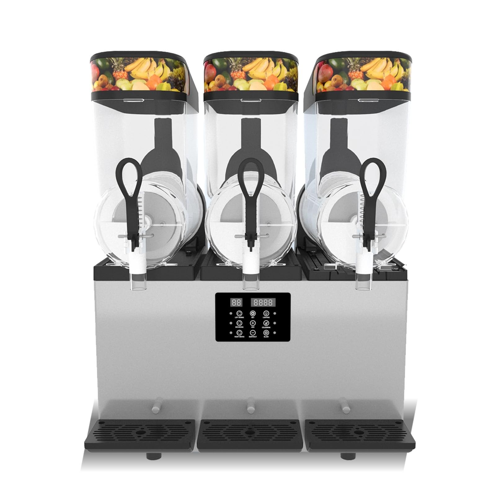 Kolice Commercial 36L (9.51 Gallon) Margarita Slush Machine Slushy Machine 3tank