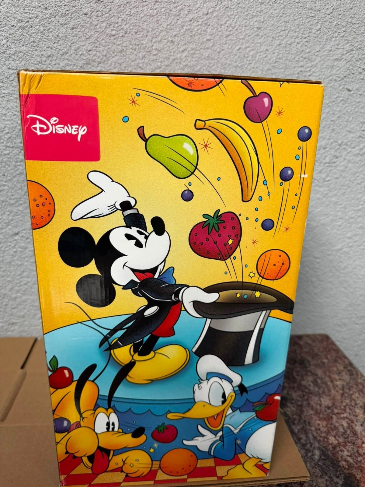 Walt Disney Smoothie Maker Blender Mickey Mouse Back To Basics With Mix & Spoon