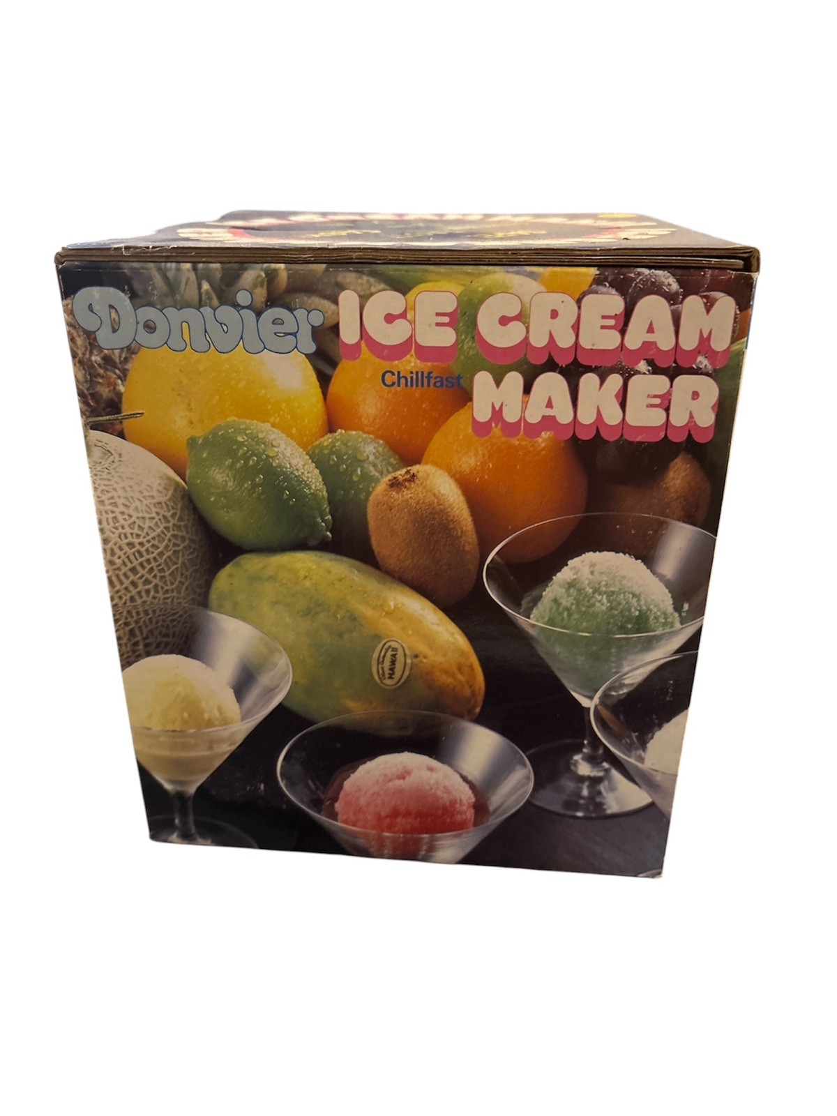 DONVIER CHILLFAST ICE CREAM MAKER ~ Vintage ~ 2 PINTS/ 1 QUART – PinkRim