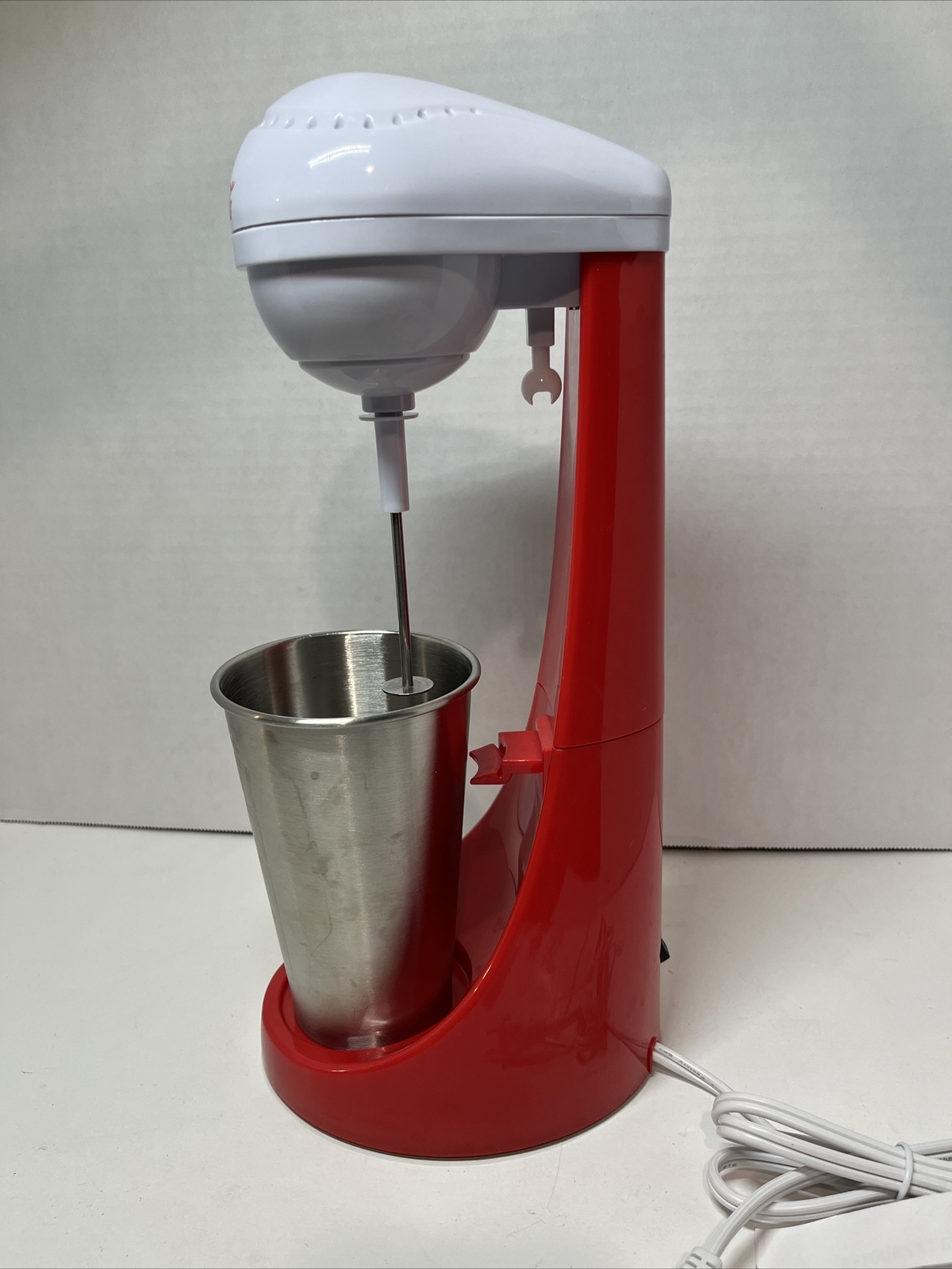 Nostalgia Coca Cola 2 Speed MilkShake Maker Ice Cream Mixer Drink Blender