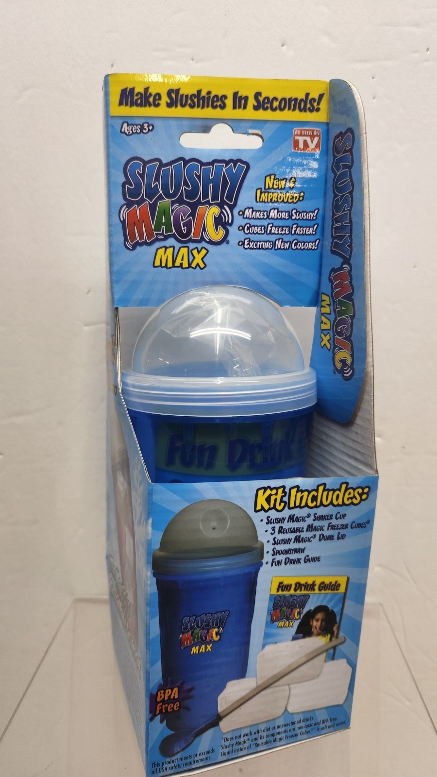 Slushy Magic MAX Shaker Cup As Seen On TV, Slushies In Seconds Brand New 2014