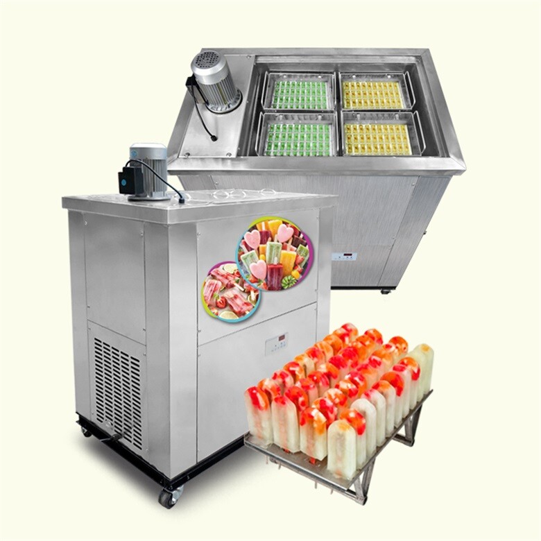 Kolice commercial 4 mold sets ice popsicle machine,ice lollipop machine 110V60HZ