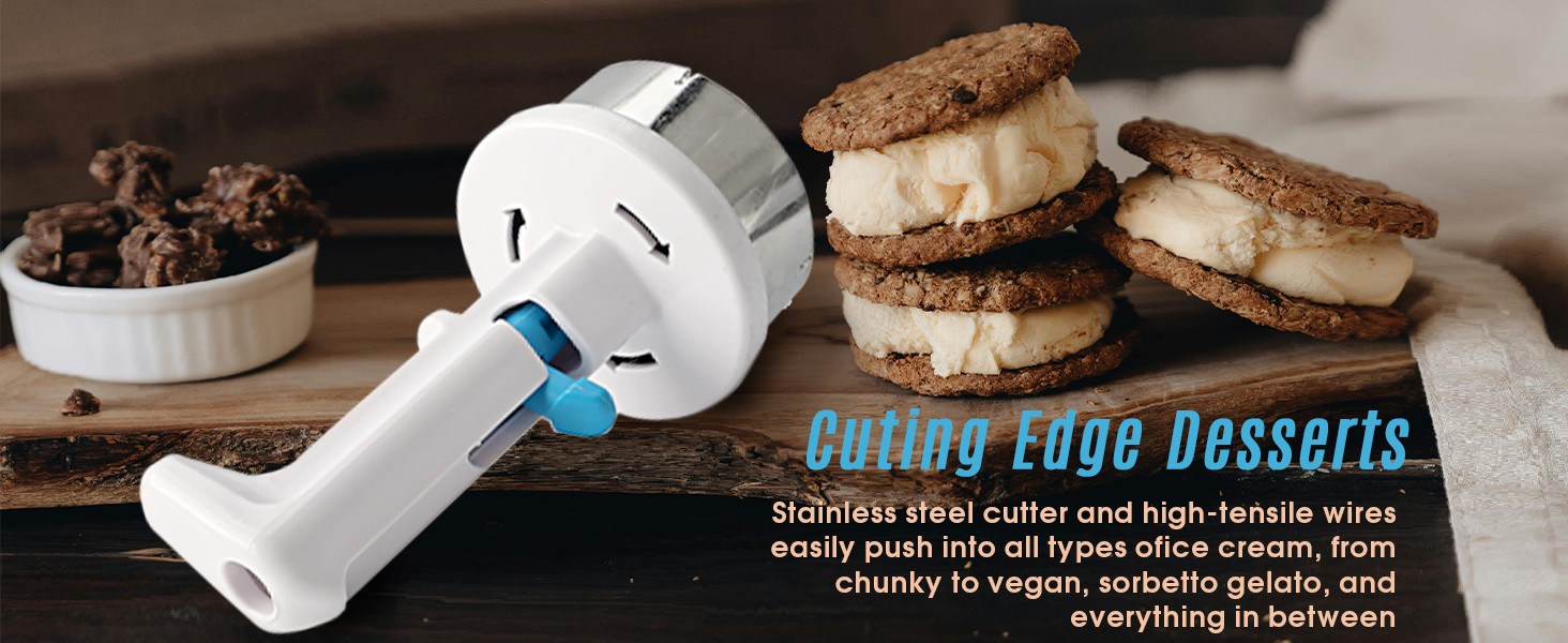 Ice Cream Sandwich Maker Tool, Stainless Steel Ice Cream Sandwich Maker |