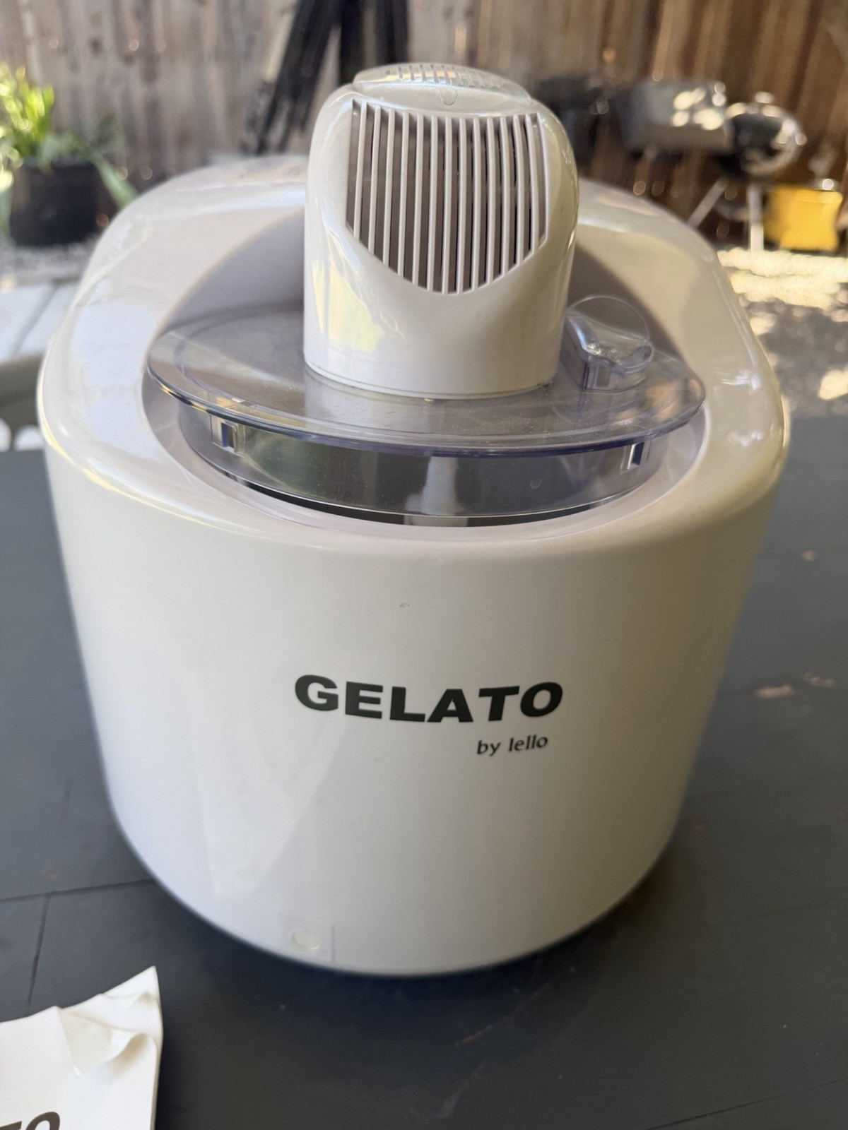 Gelato by Lello 4070 Frozen Dessert Automatic Ice Cream Maker 1 Quart