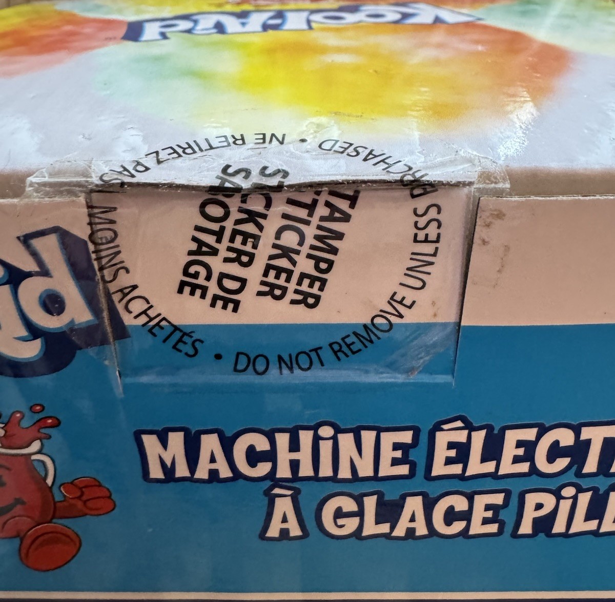 Kool-Aid Electric Ice Shaver, Blue & Red Snow Cone Maker Icee Summer Fun