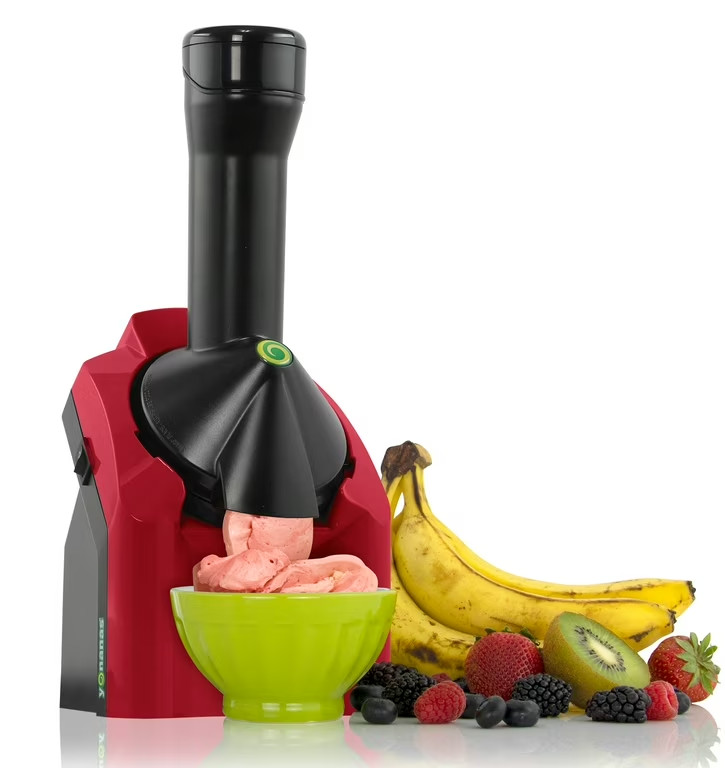 Yonanas 901 200W Electric Dessert/Frozen Ice Fruit/Yoghurt/ Maker/Blender – Red