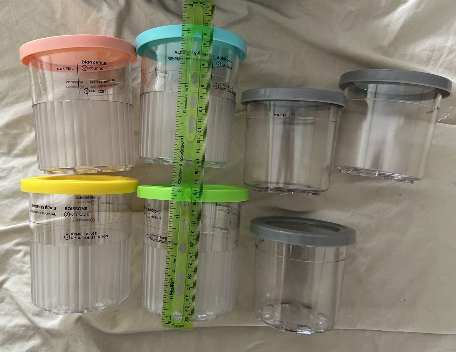 Shark Ninja CREAMi Model CN302 CCO 7 in 1 Ice Cream Maker Gently Used w/ Extra