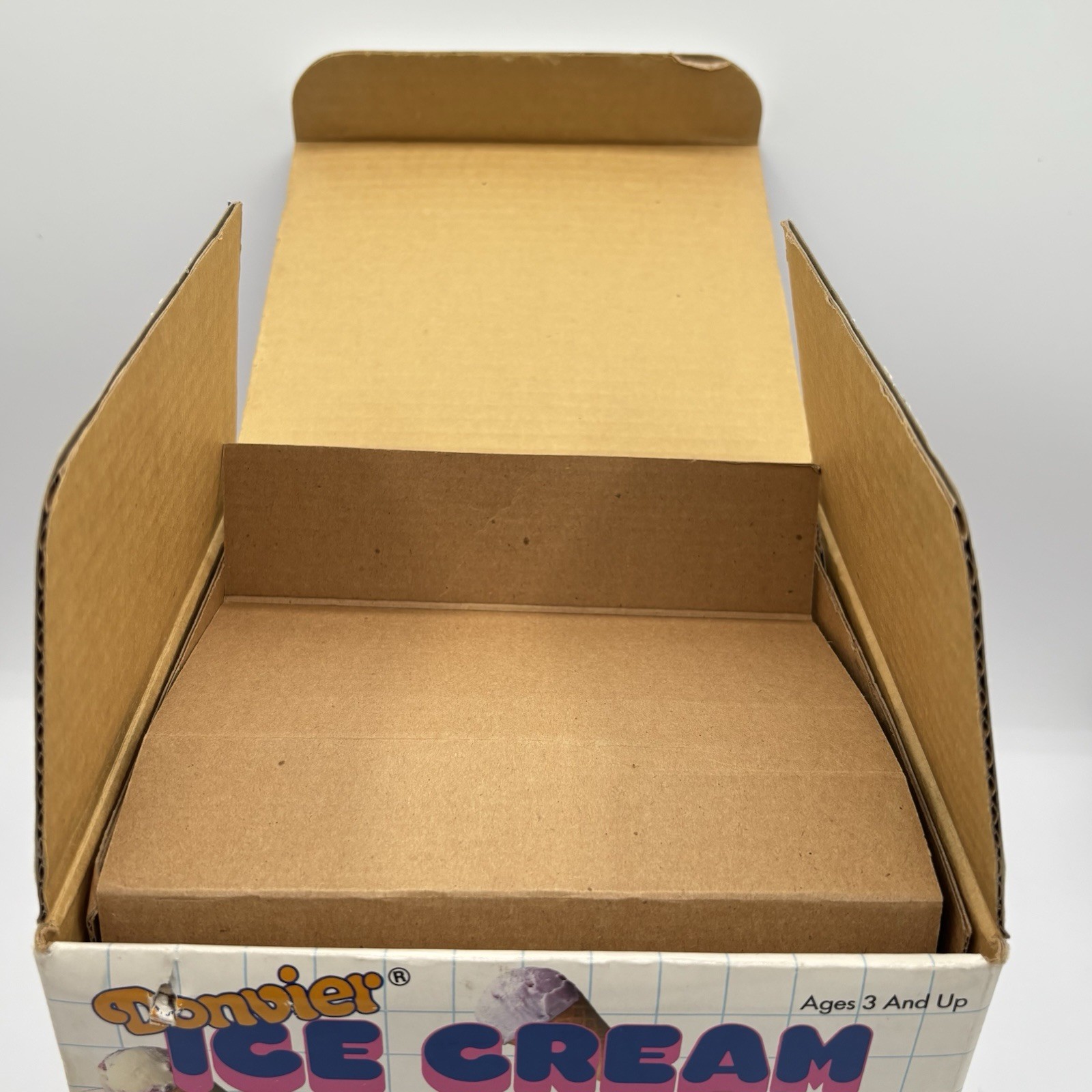 VTG Donvier Chilly Blue Penguin 1 Pint Hand Crank Ice Cream Maker w/ Box EUC