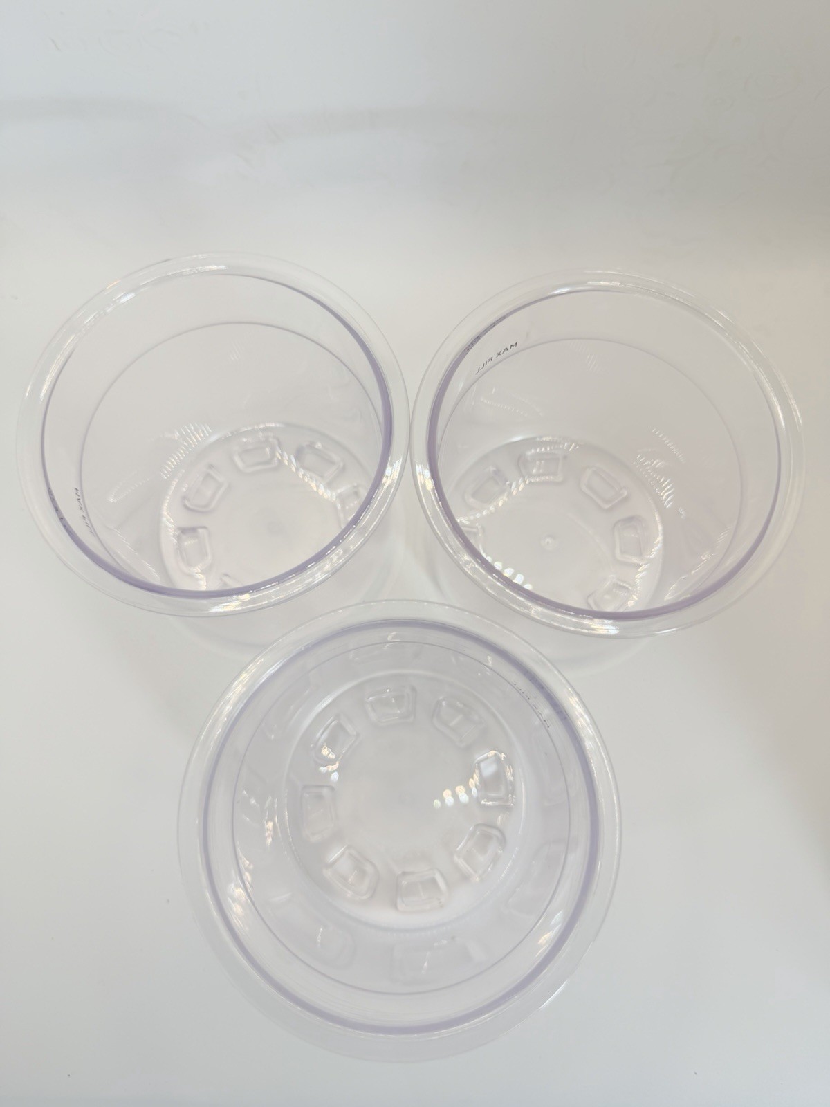 3 Pack Ninja CREAMi Replacement Pints With Lids For NC301, NC300 & NC299 Series
