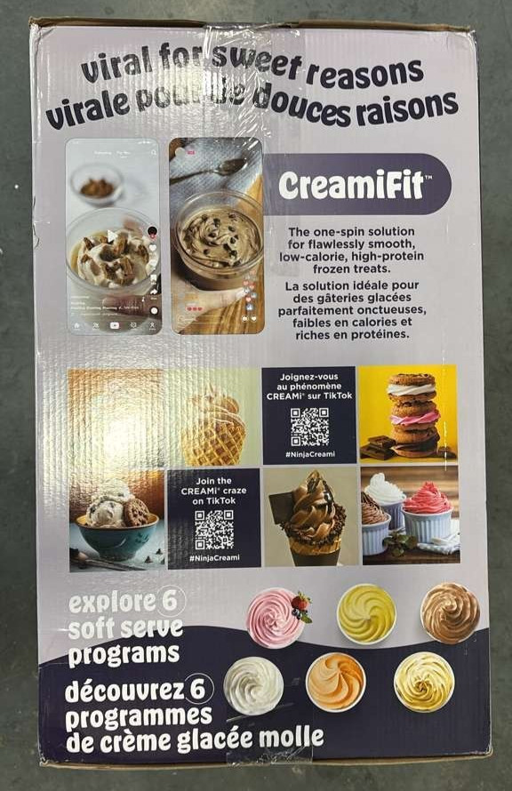 Ninja CREAMi Swirl 13-in-1 Soft Serve Ice Cream Machine | NC701