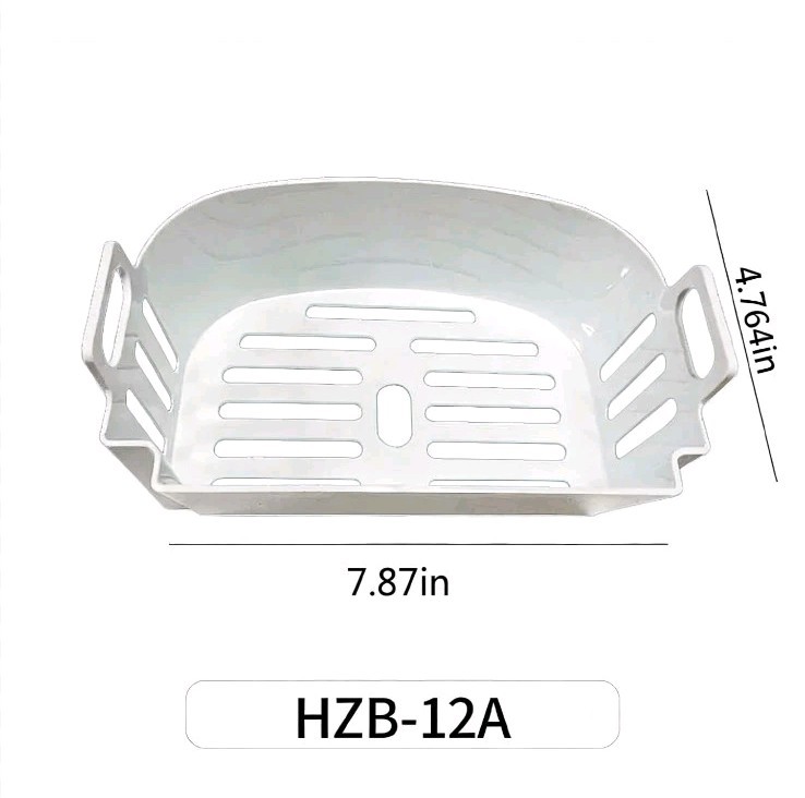 Ice Maker Ice Basket – Replacement Storage Bin with Drain, Safe Plastic.