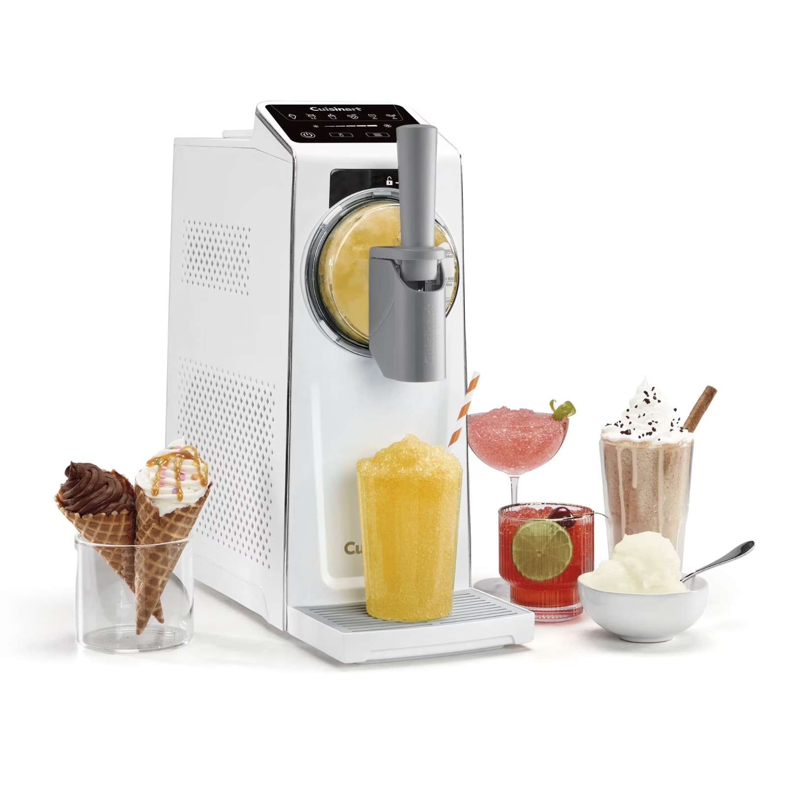 Cuisinart 6-in-1 Slushy & Soft Serve Maker 1.7-Qt, Quick-Freeze Chill Technology