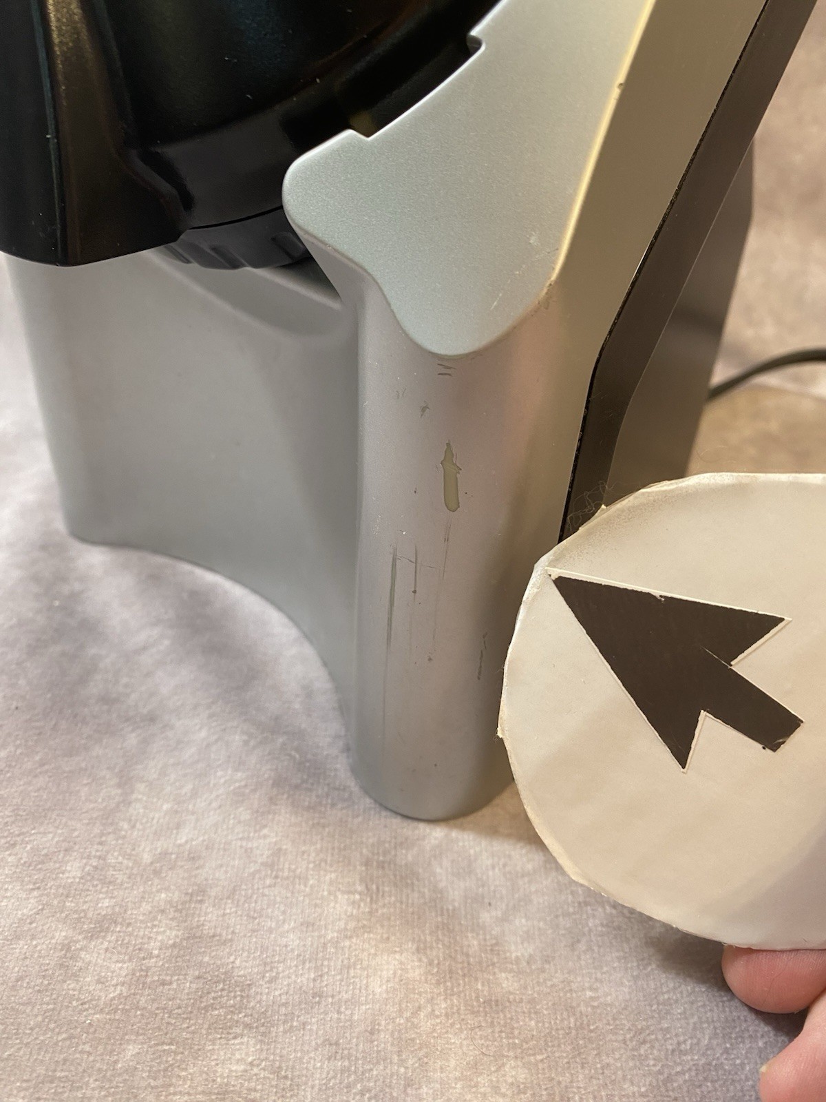 Dole Yonanas Deluxe Ice Cream Frozen Yogurt Treat Maker Model 901 Scratched