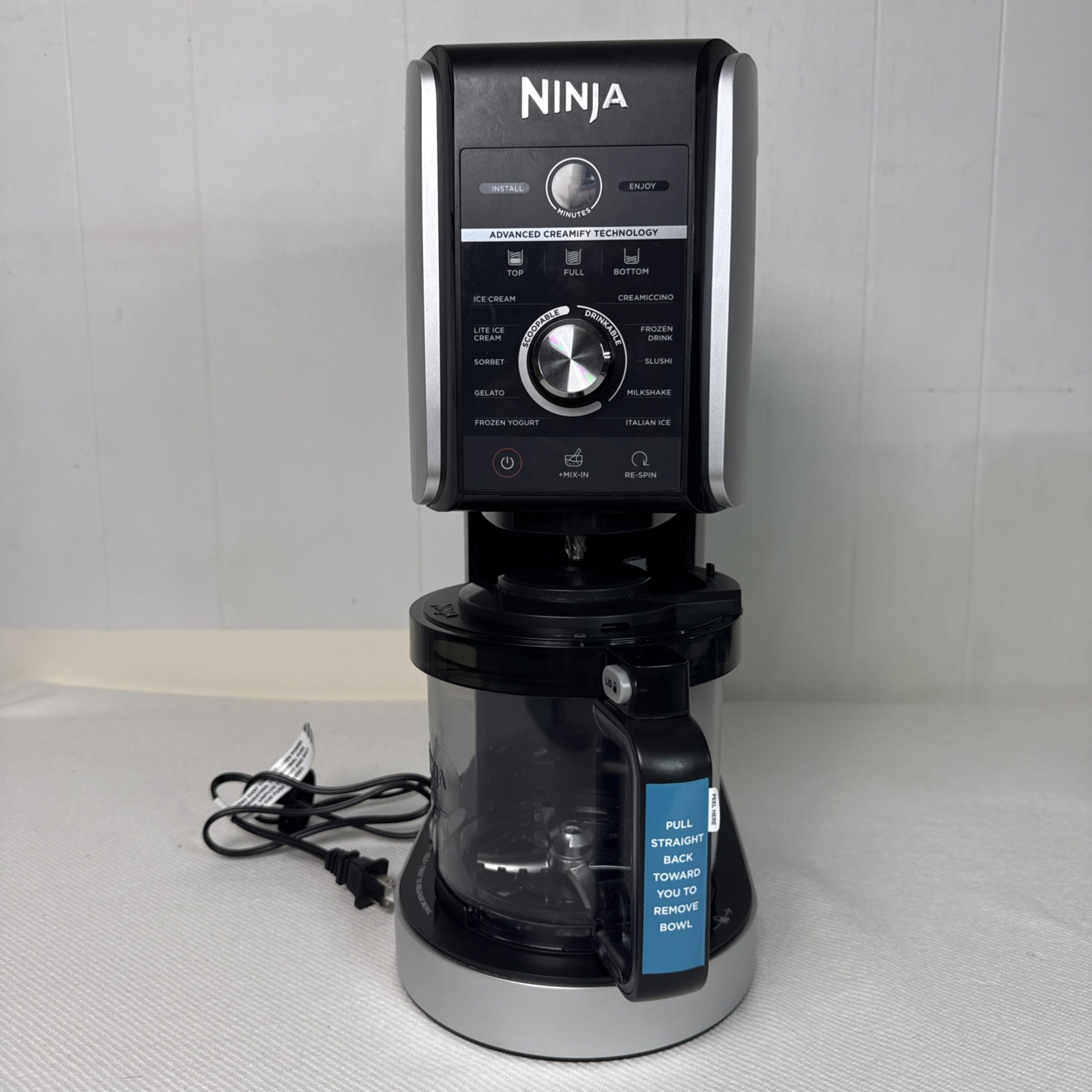 Ninja CREAMi XL Deluxe 11-in-1 Ice Cream/Frozen Treat Maker – NC501