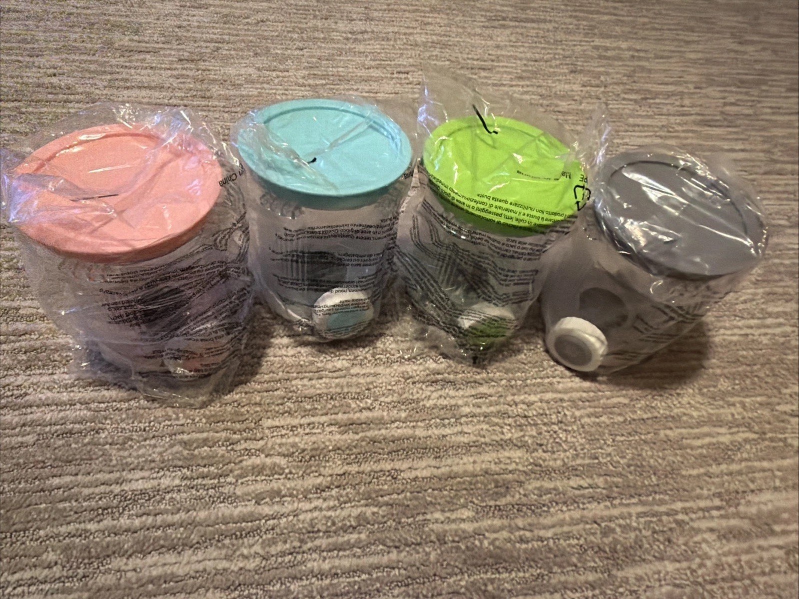 Ninja Creami Pints and Lids – 4 Pack 4 Colors Brand New