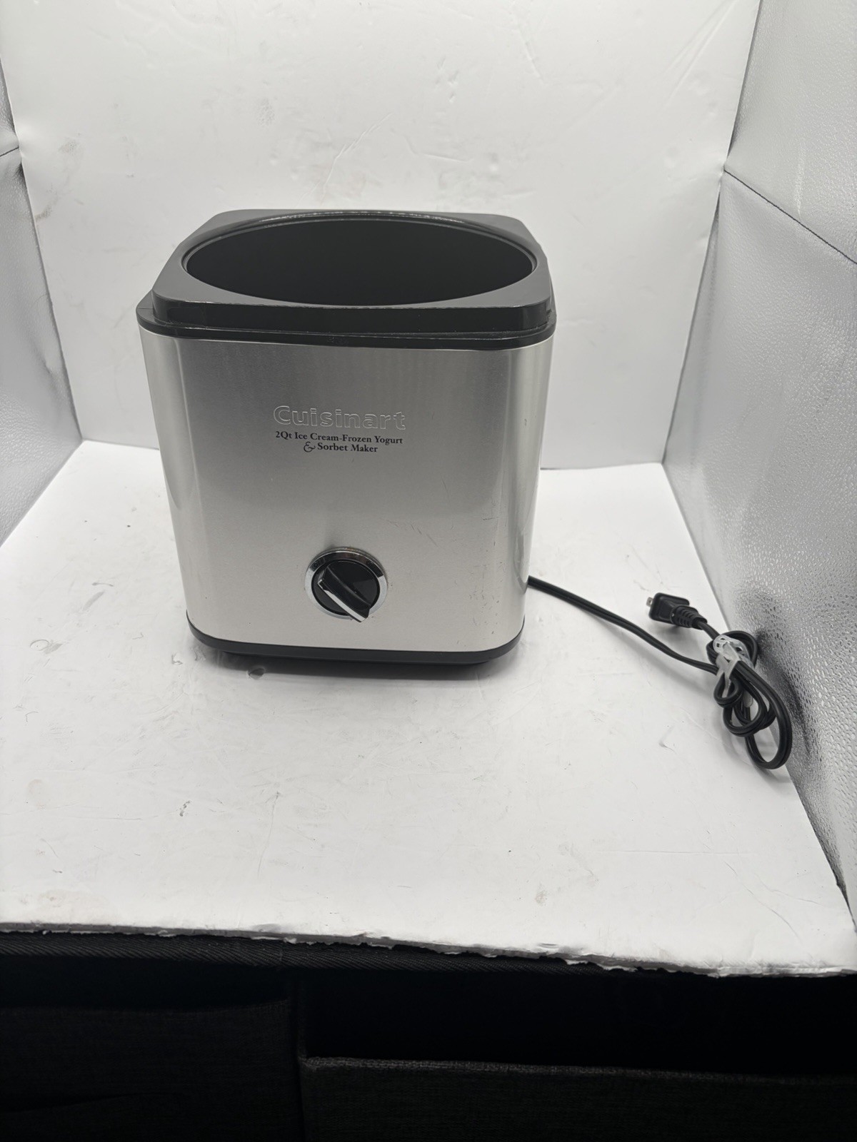 Cuisinart Electric Ice Cream Frozen Yogurt, Sorbet Maker Pure Indulgence 2-Quart