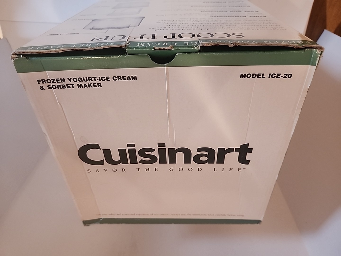 Cuisinart ICE-20 1-1/2 QT Automatic Yogurt, Ice Cream & Sorbet Maker . New