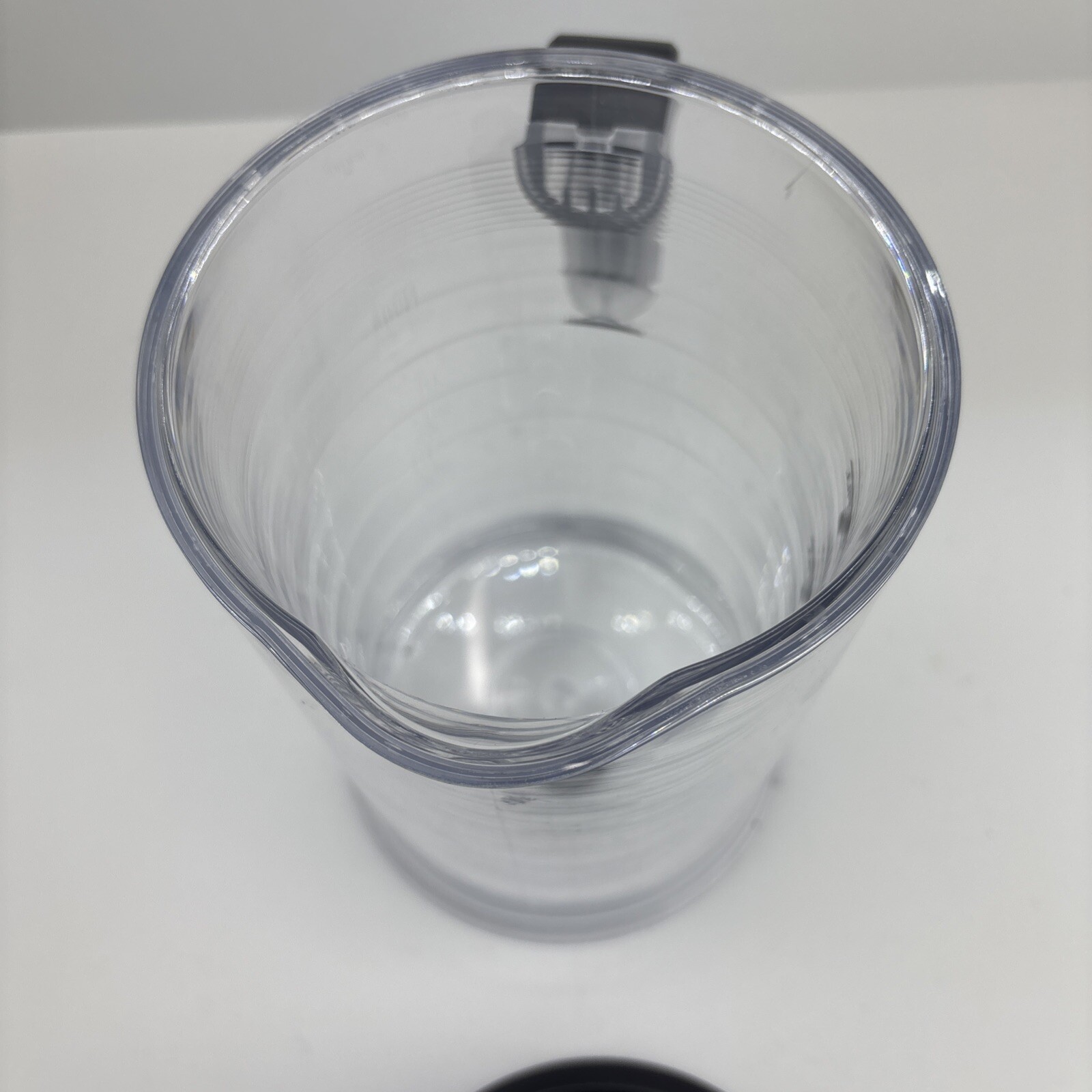 Ninja Over Ice Cream Maker Fill Carafe Pitcher Top Clear Black NC300